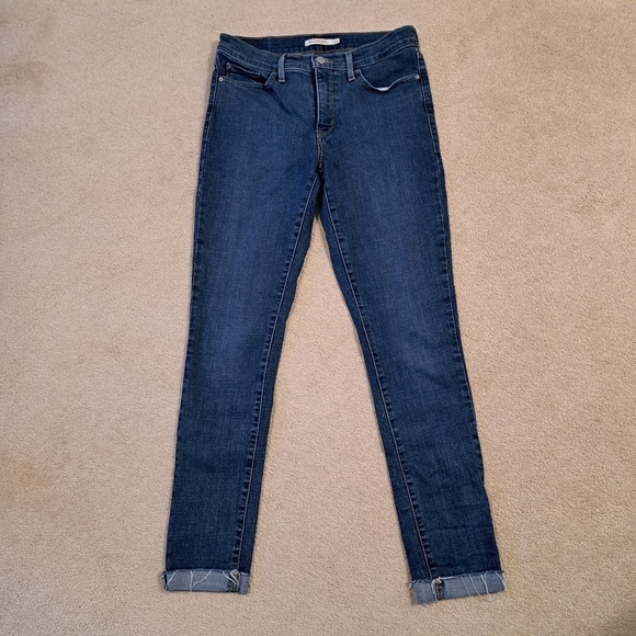 Levi's 311 Jeans Womens 29 Blue Shaping Skinny Stretch Denim - Picture 1 of 12